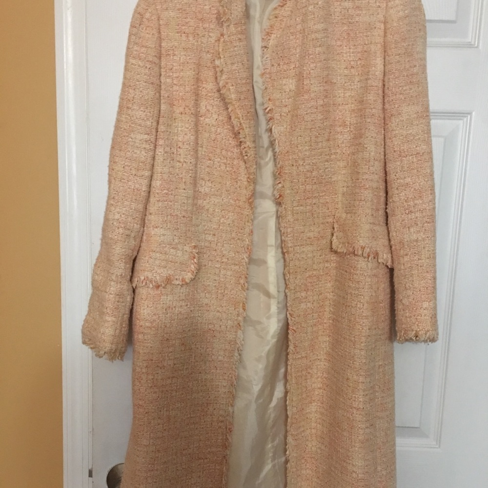 Size 6 Tweed long line Jacket